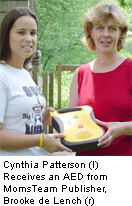 Cynthia Receives an AED