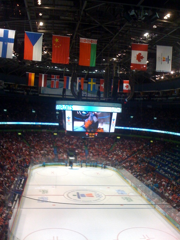 Canada Hockey Place Vancouver Olympics