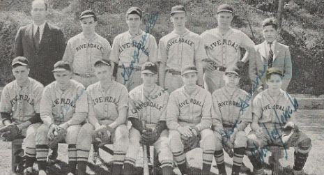 Riverdale School baseball team early 1940s