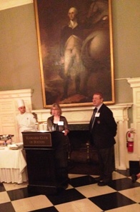 Brooke de Lench and Dr. Lyle Micheli at Harvard Club of Boston