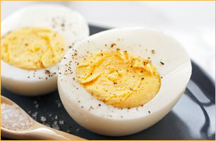 Hard-cooked eggs